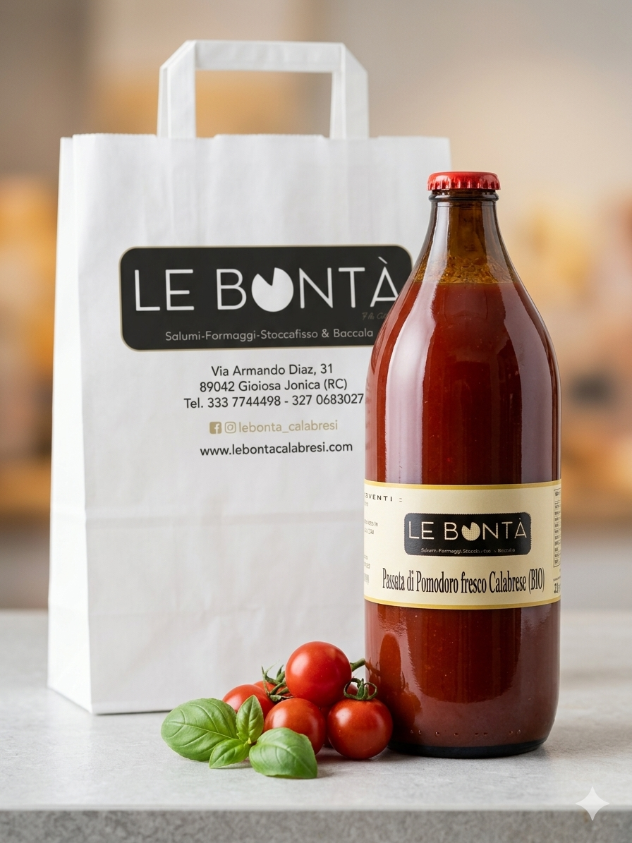 Passata di Pomodoro Fresco Calabrese (BIO)