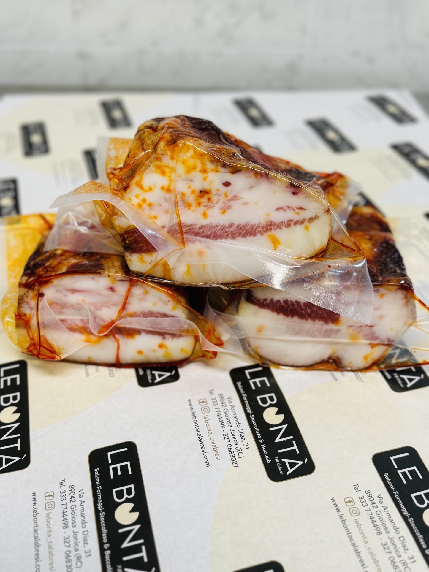 Guanciale Locale Piccante