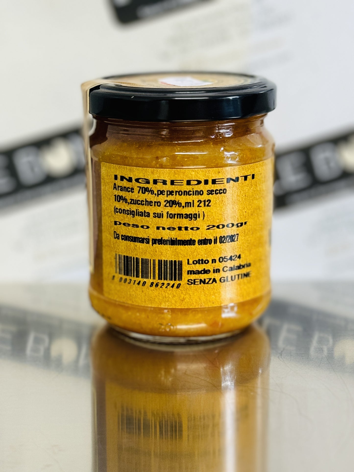 Marmellata di arance piccante