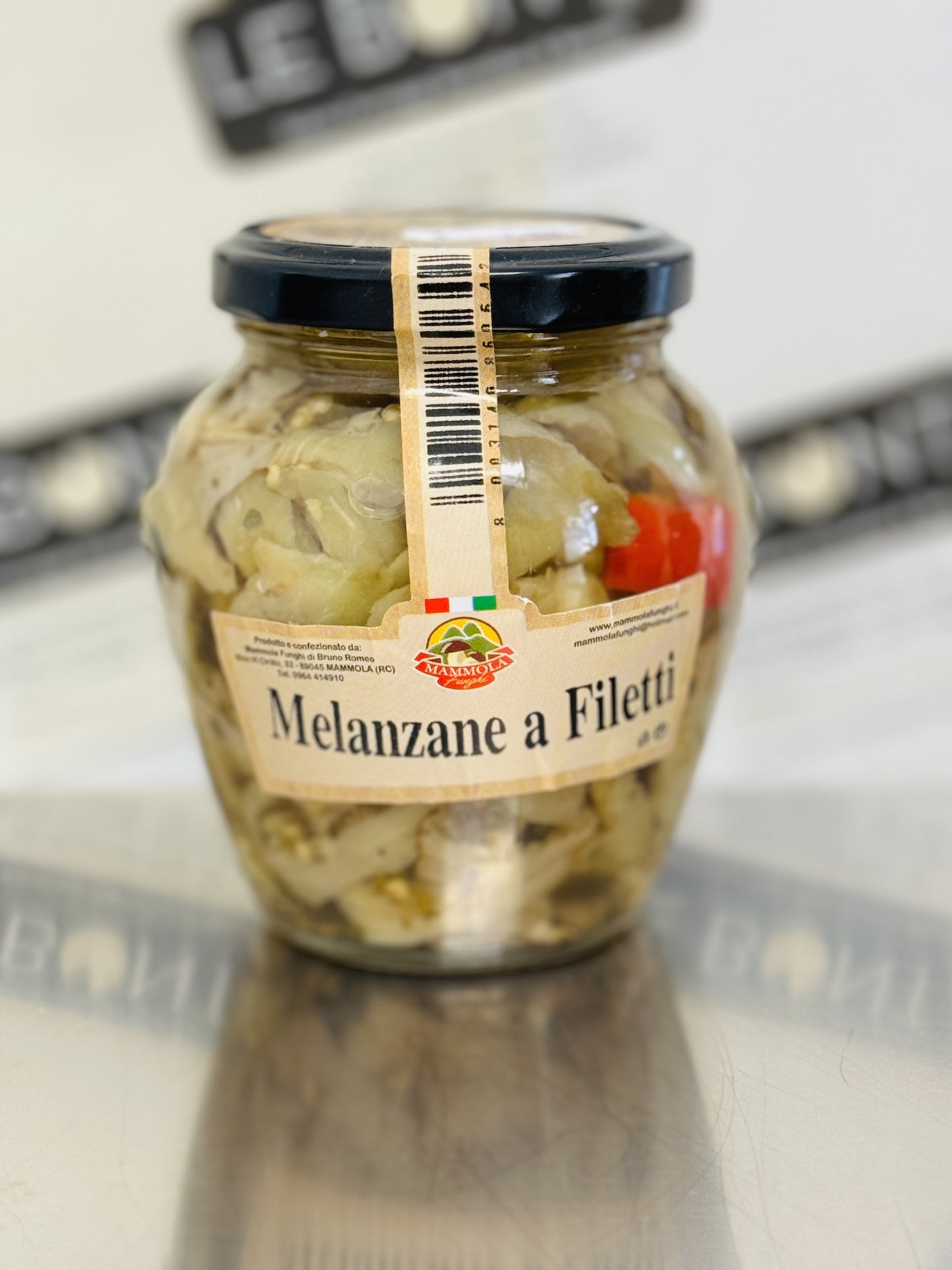 Melanzane a filetti sott'olio