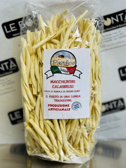 Pasta maccheroni calabresi