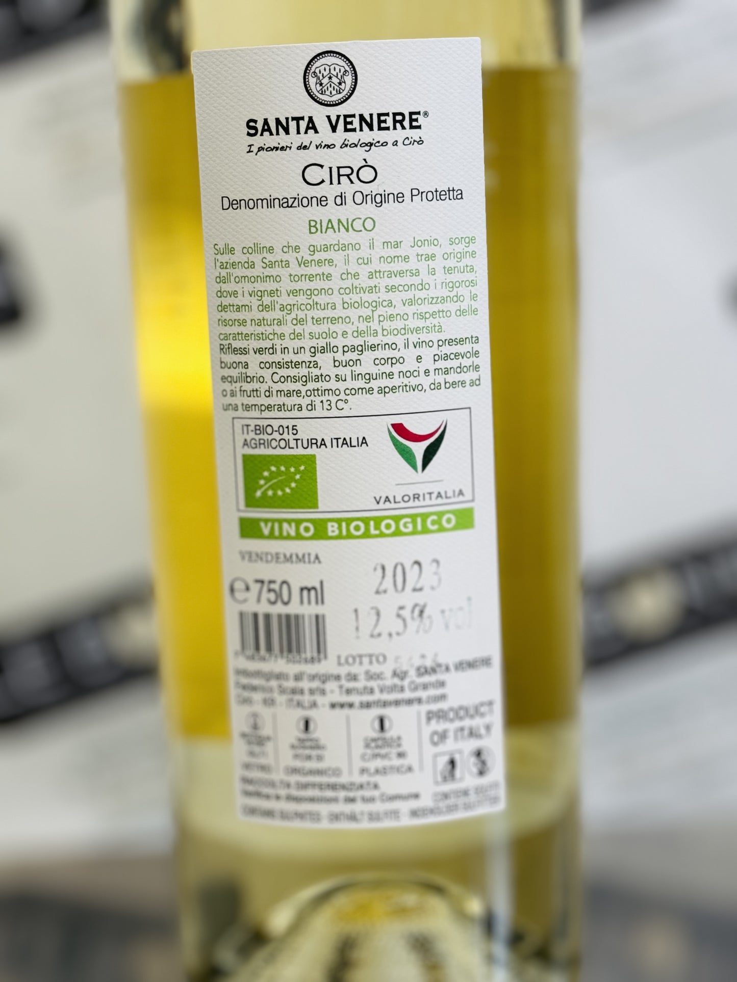 Vino Cirò bianco